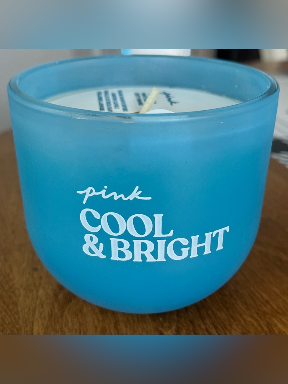 Victoria’s Secret PINK Cool & Bright Candle Jar Retails $30 NEW